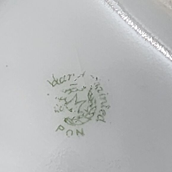 Nipon Morimura Bros Hand Painted Square Creamer w Lid Floral Gold Trim Rare Vtg - Picture 12 of 16